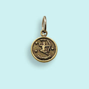 Gold Zodiac Charm - Ornamental Things