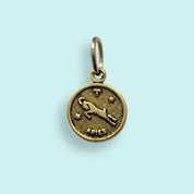 Gold Zodiac Charm - Ornamental Things