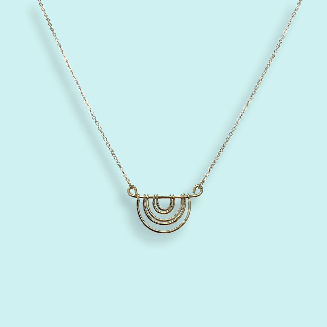 Golden Rainbow Necklace - Ornamental Things