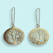 Golden Tree Earrings - Ornamental Things