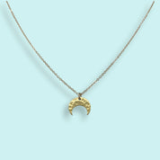 Hammered Moon Necklace - Ornamental Things