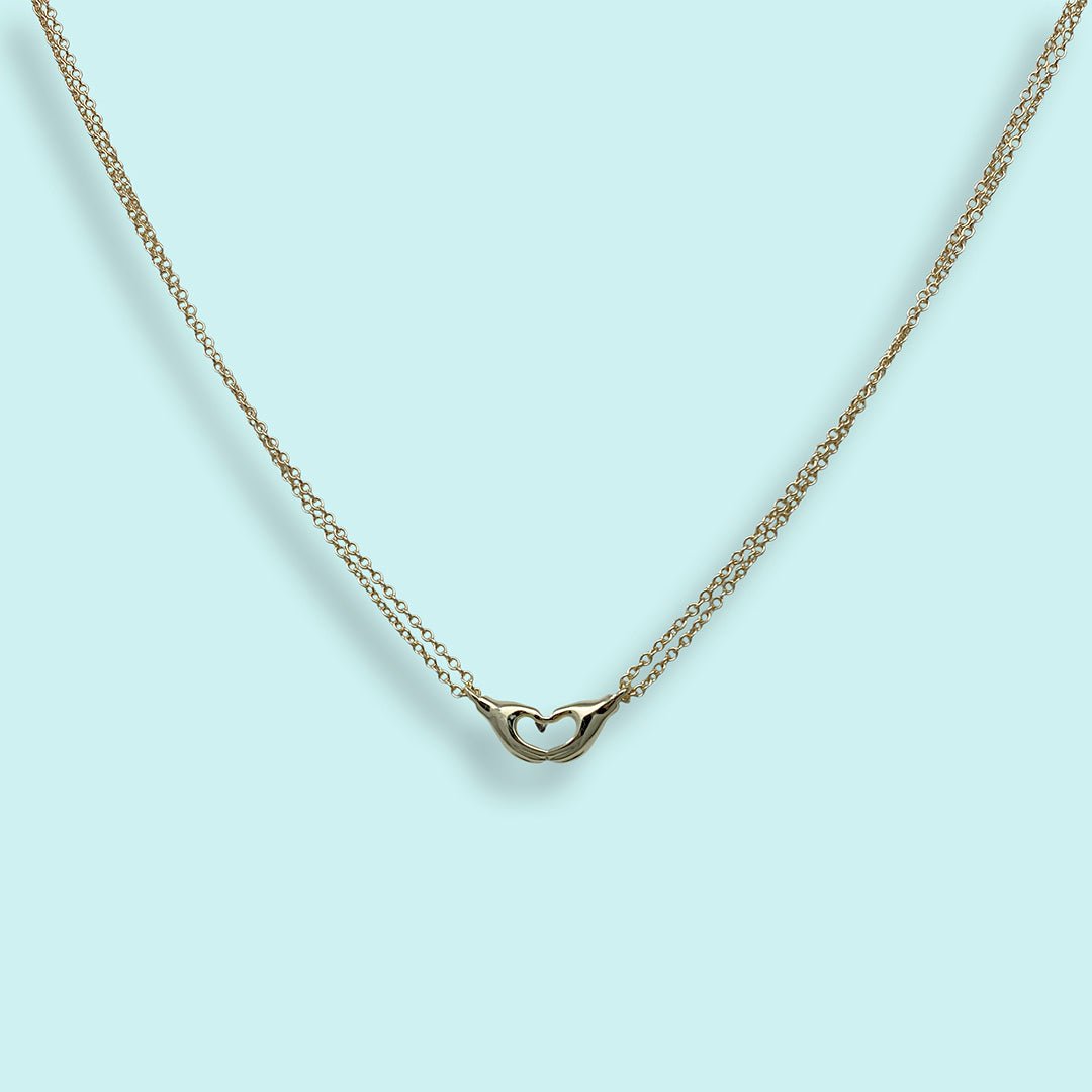 Hand Heart Necklace - Ornamental Things