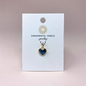 Heart of Stone Labradorite Charm - Ornamental Things