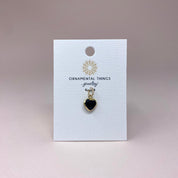 Heart of Stone Onyx Charm - Ornamental Things