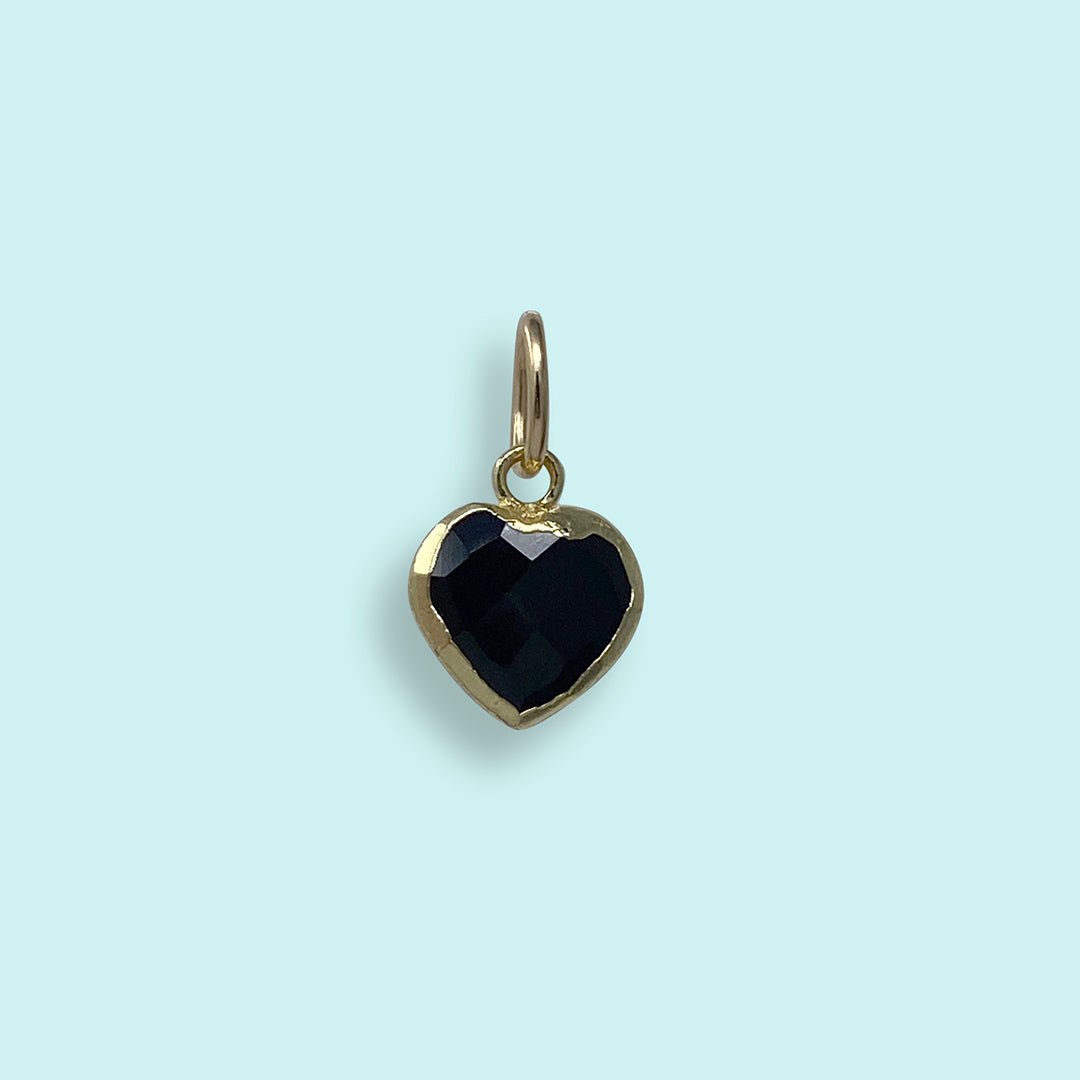 Heart of Stone Onyx Charm - Ornamental Things