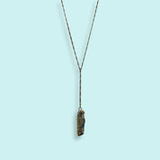 Long Y - drop Bird Knife Necklace - Ornamental Things