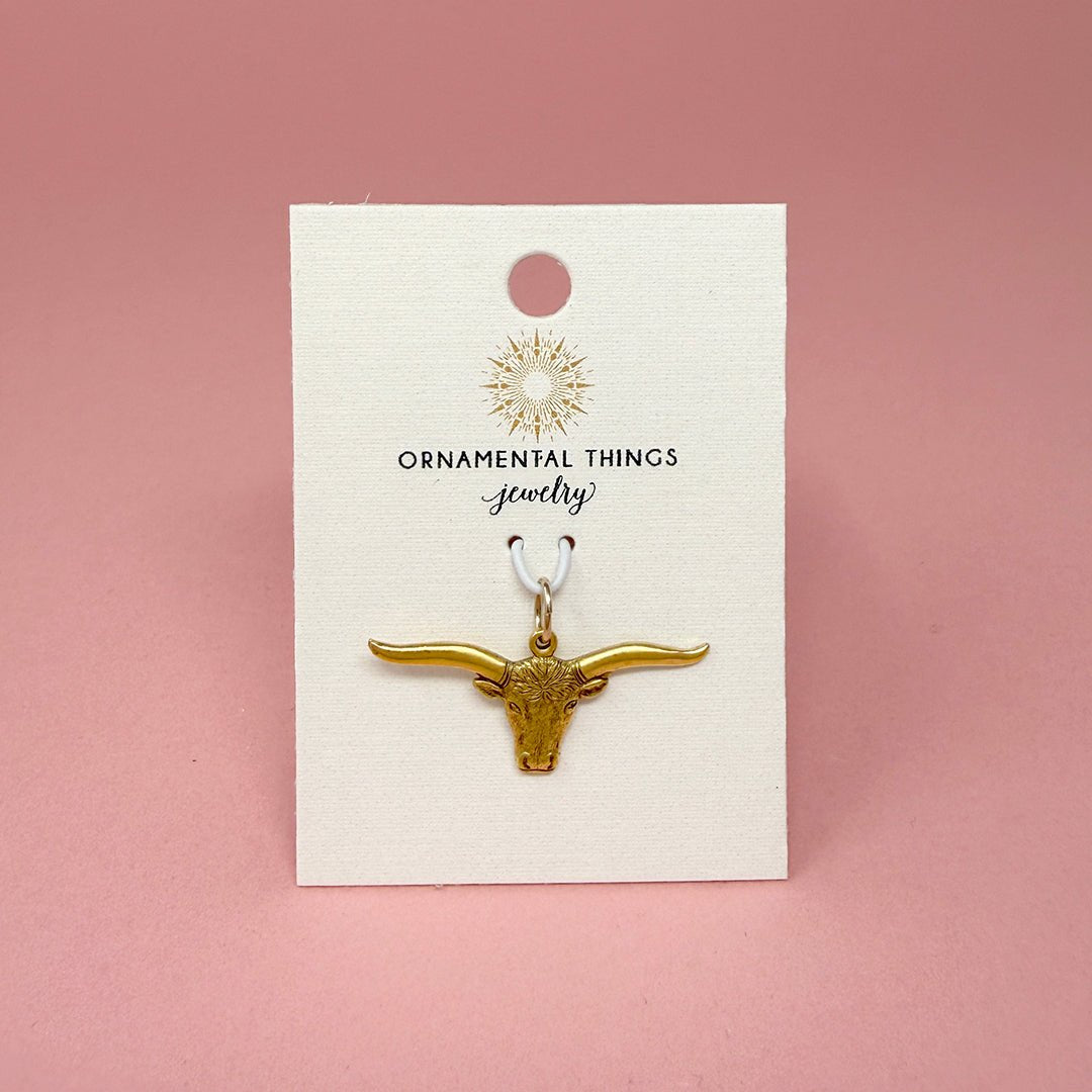 Longhorn Charm - Ornamental Things