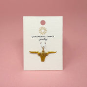 Longhorn Charm - Ornamental Things