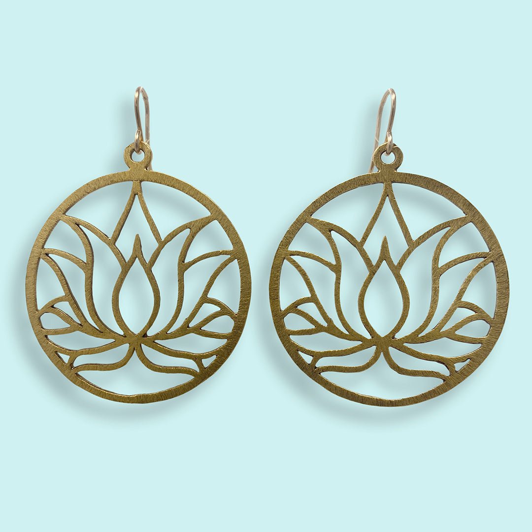 Lotus Earrings - Ornamental Things