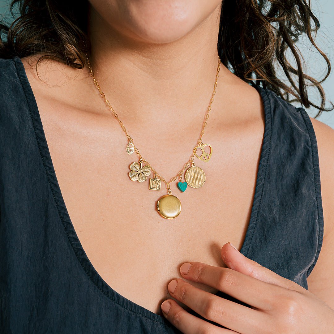 Love and Luck Charm Necklace - Ornamental Things