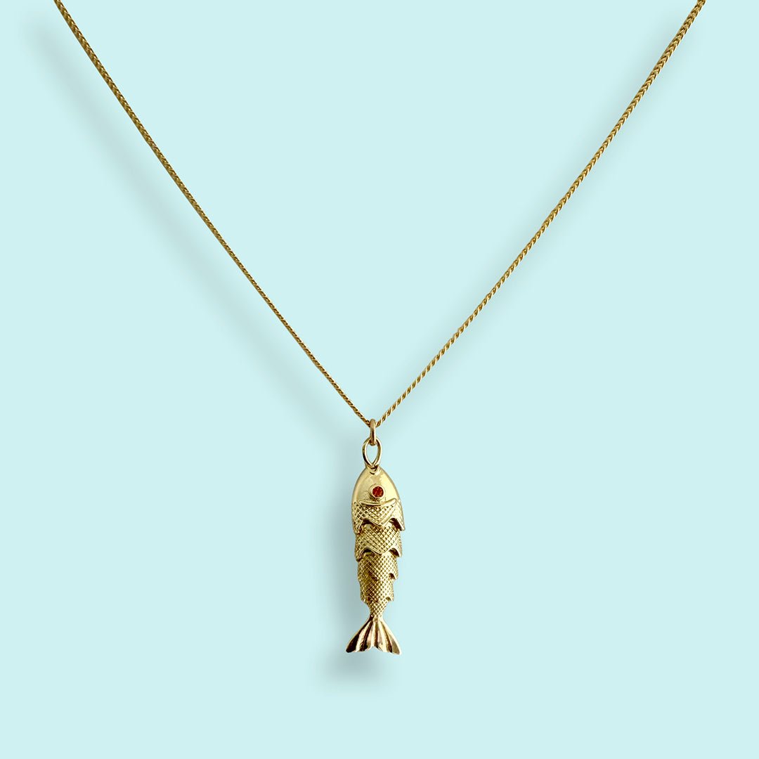 Lucky Goldfish Necklace - Ornamental Things