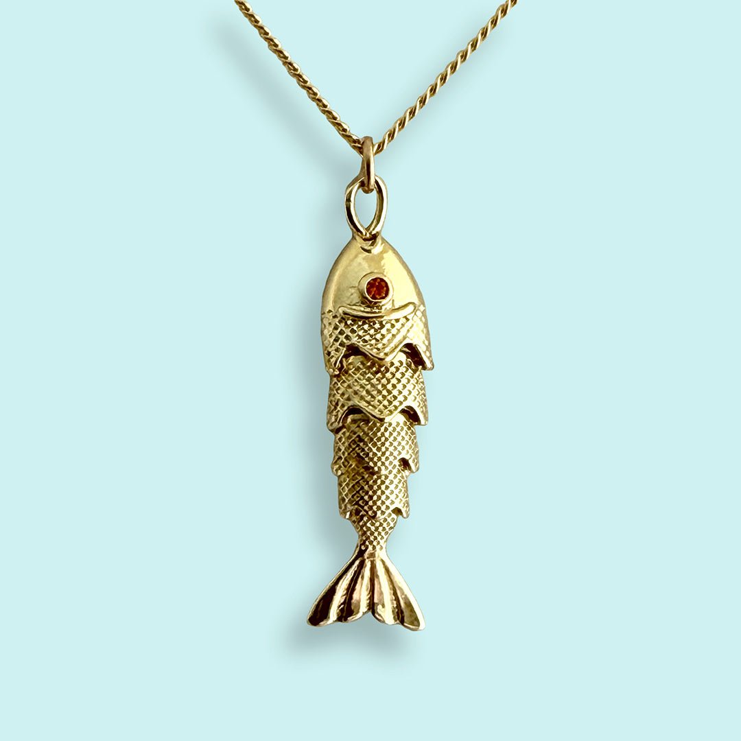 Lucky Goldfish Necklace - Ornamental Things