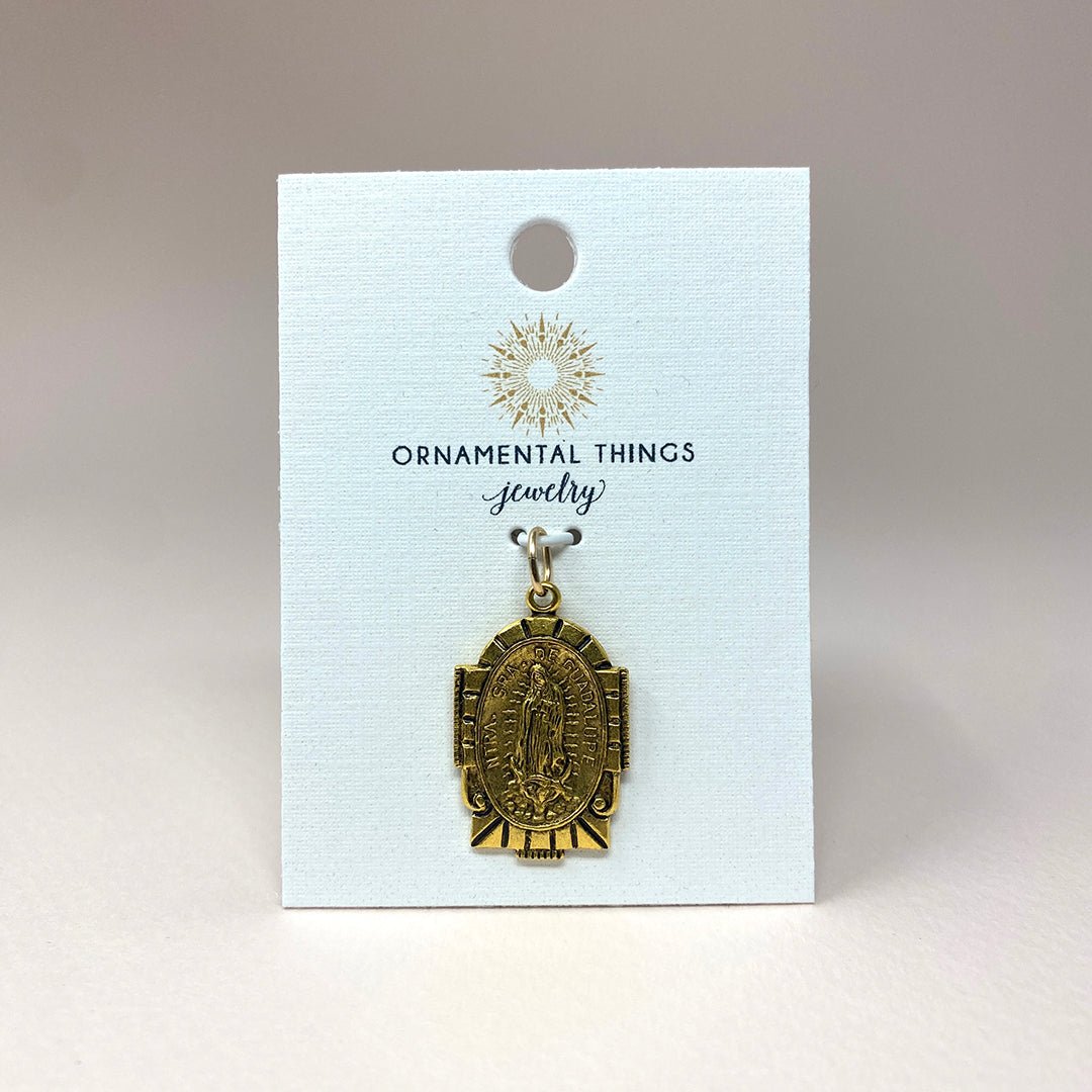 Madonna Medallion Charm - Ornamental Things