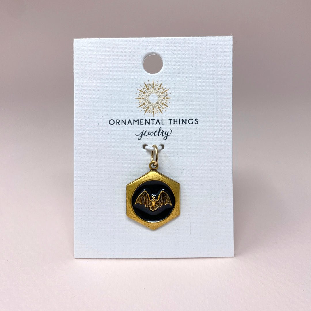 Midnight Flight Bat Charm - Ornamental Things