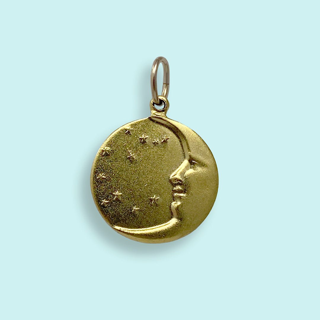 Moon and Starry Sky Charm - Ornamental Things