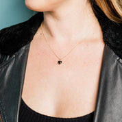 Onyx Heart of Stone Necklace - Ornamental Things