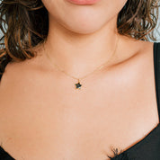 Onyx Star Stone Necklace - Ornamental Things