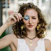 Ornate Magnifying Glass Necklace - Ornamental Things