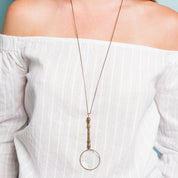 Ornate Magnifying Glass Necklace - Ornamental Things