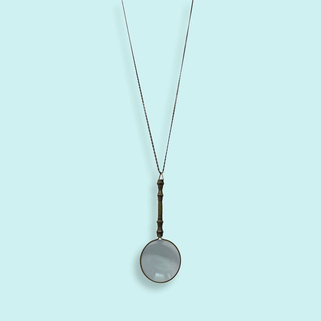 Ornate Magnifying Glass Necklace - Ornamental Things
