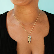 Pierced Heart Knife Necklace - Ornamental Things