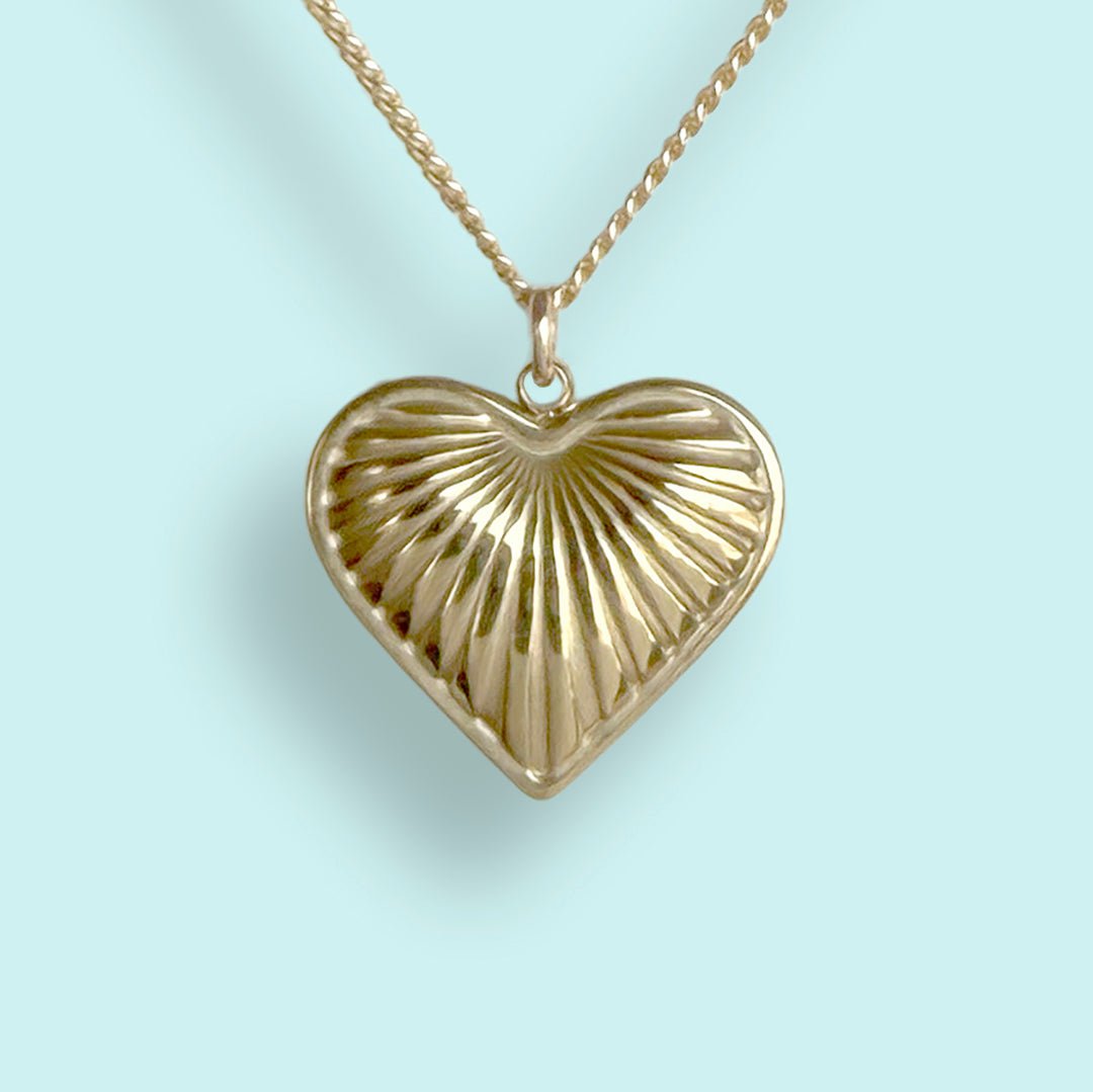 Radiating Love Heart Necklace - Ornamental Things