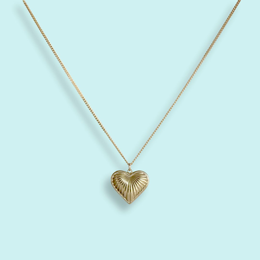 Radiating Love Heart Necklace - Ornamental Things