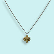 Ram on Brass Chain Necklace - Ornamental Things