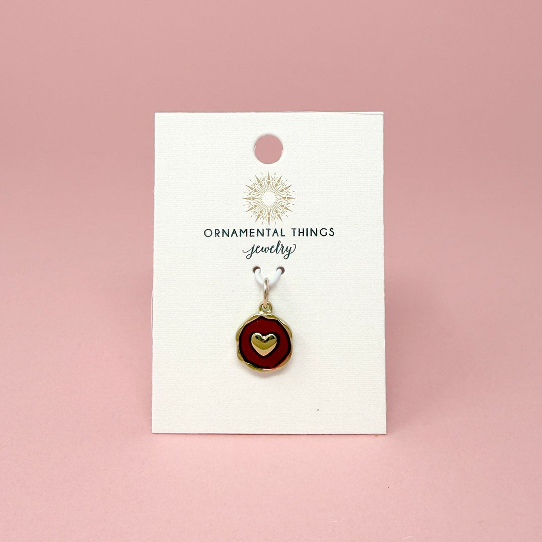 Red Heart Charm - Ornamental Things