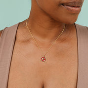 Red Heart Necklace - Ornamental Things