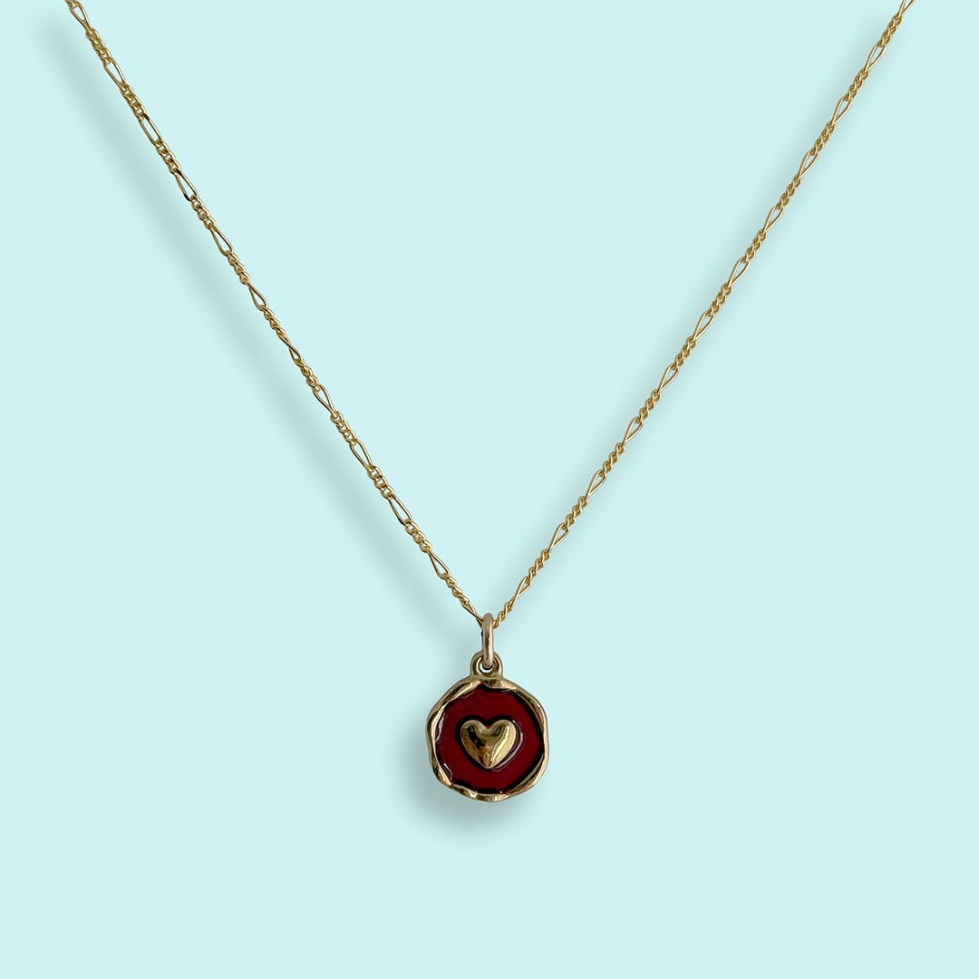Red Heart Necklace - Ornamental Things