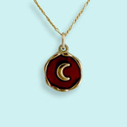 Red Moon Necklace - Ornamental Things