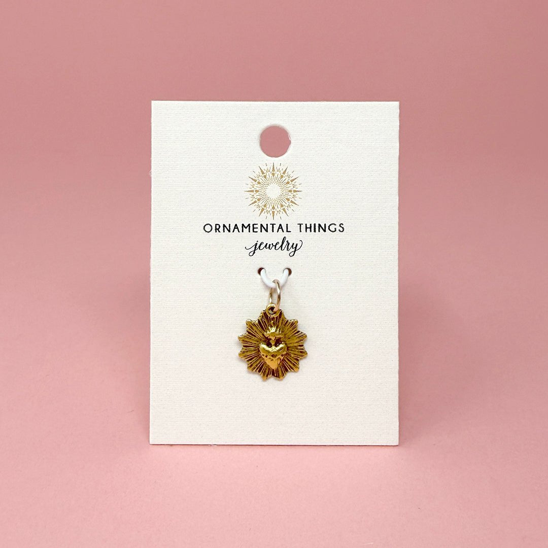 Sacred Heart Charm - Ornamental Things