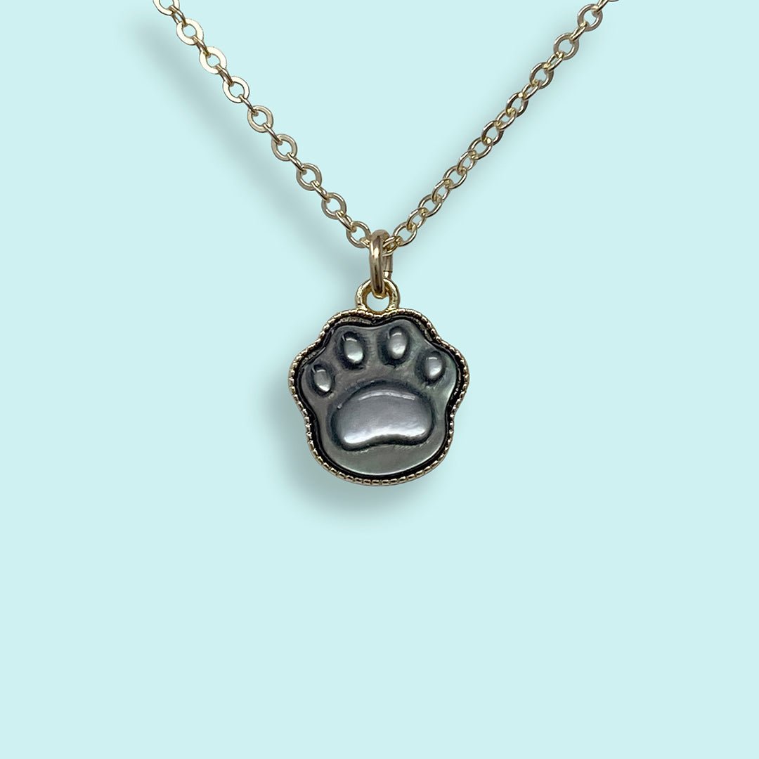 Shell Paw Print Necklace - Ornamental Things