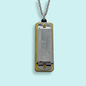 Silver Harmonica Necklace - Ornamental Things