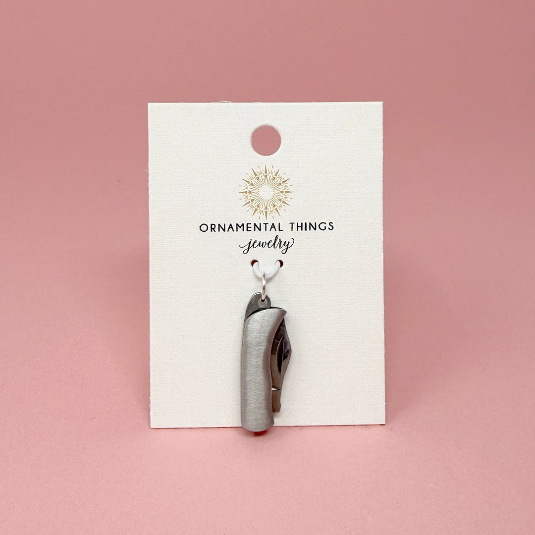 Silver Knife Charm - Ornamental Things