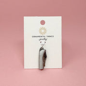 Silver Knife Charm - Ornamental Things