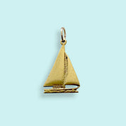 Small Sailboat Charm - Ornamental Things