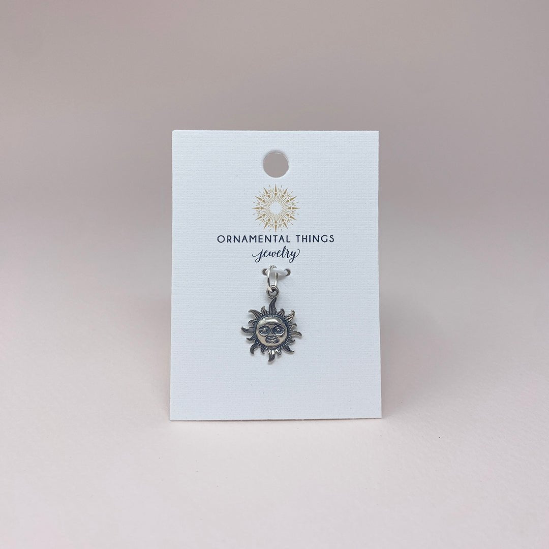 Sterling Silver Sunshine Charm - Ornamental Things