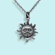 Sterling Silver Sunshine Necklace - Ornamental Things