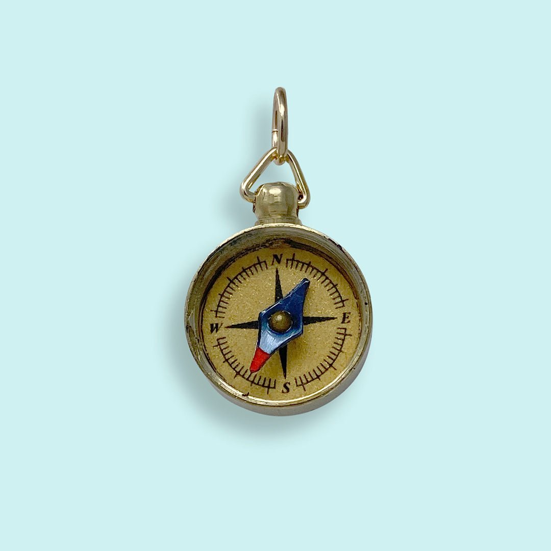 Tiny Compass Charm – Ornamental Things