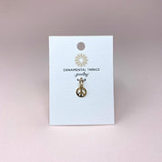 Tiny Peace Charm - Ornamental Things