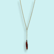 Tortoise Knife Y - drop Necklace - Ornamental Things