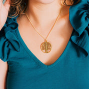 Tree on Gold Chain Necklace - Ornamental Things