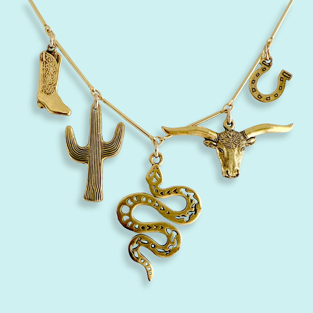 Western Charm Necklace - Ornamental Things