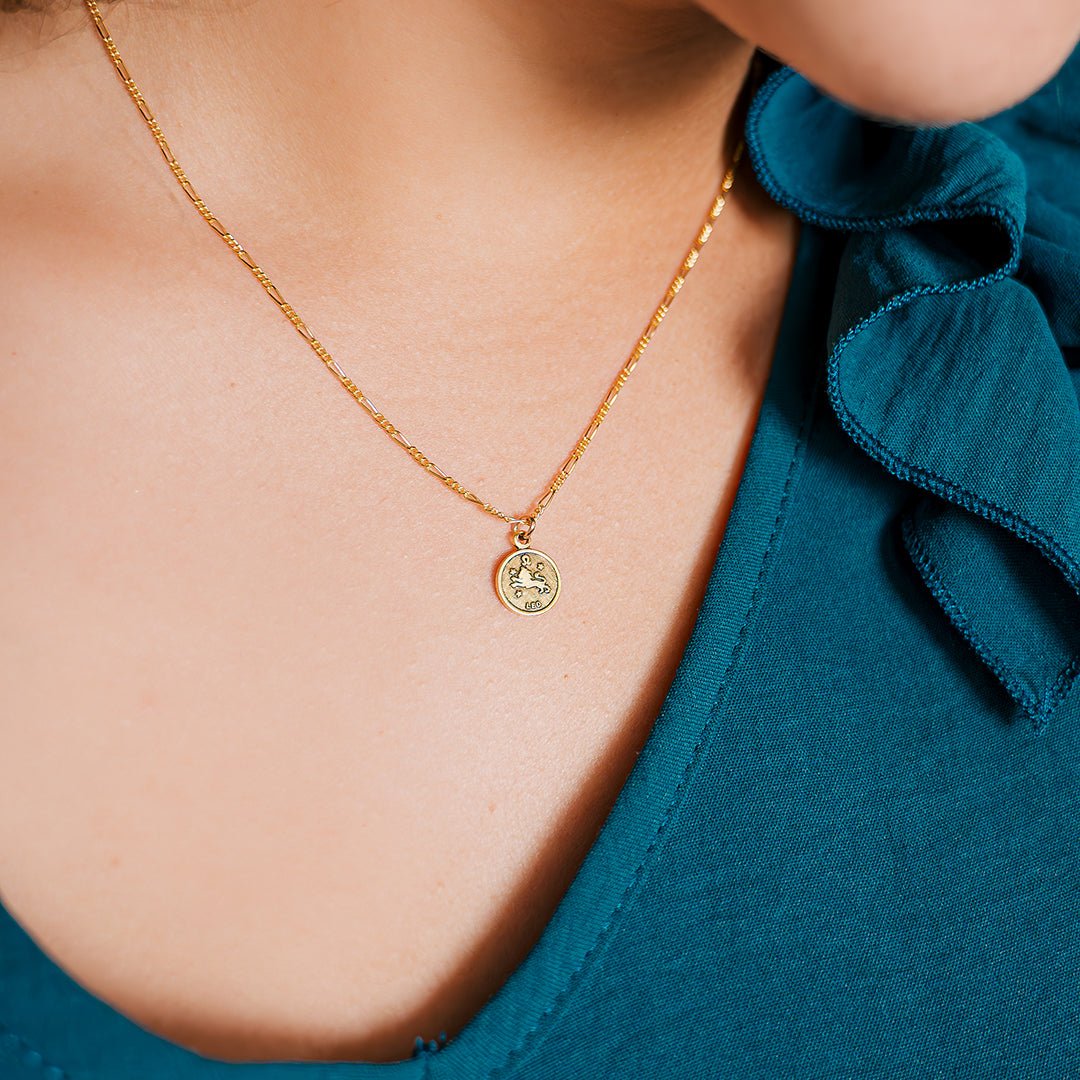 Zodiac Medallion Necklace - Ornamental Things