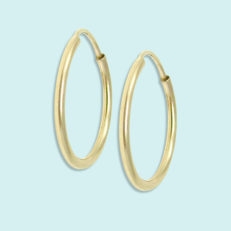 Gold Filled Hoop Earrings