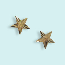 Load image into Gallery viewer, Star Facets Stud Earrings