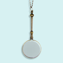 Load image into Gallery viewer, Ornate Magnifying Glass Necklace