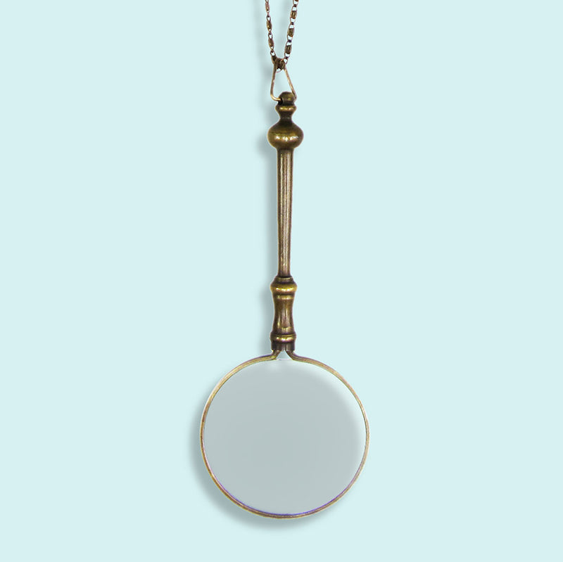 Ornate Magnifying Glass Necklace – Ornamental Things